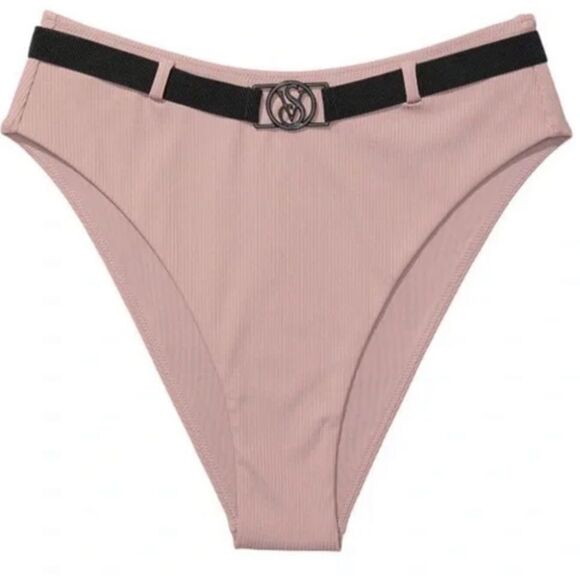 Victoria Secret Wild Wanderer Belted High-Waist Bikini Bottom M “NWT IN PKG” - Picture 3 of 7